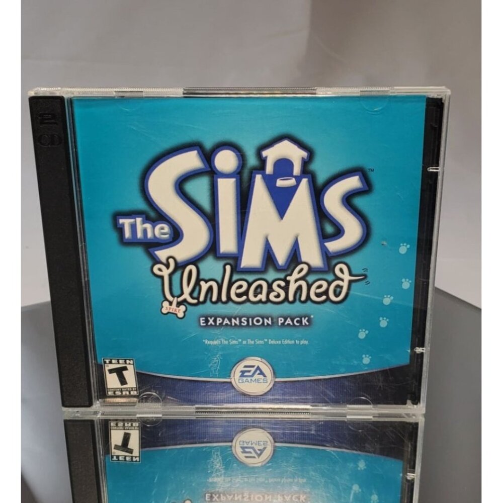The Sims: Unleashed Expansion Pack PC 2002 CD-ROM